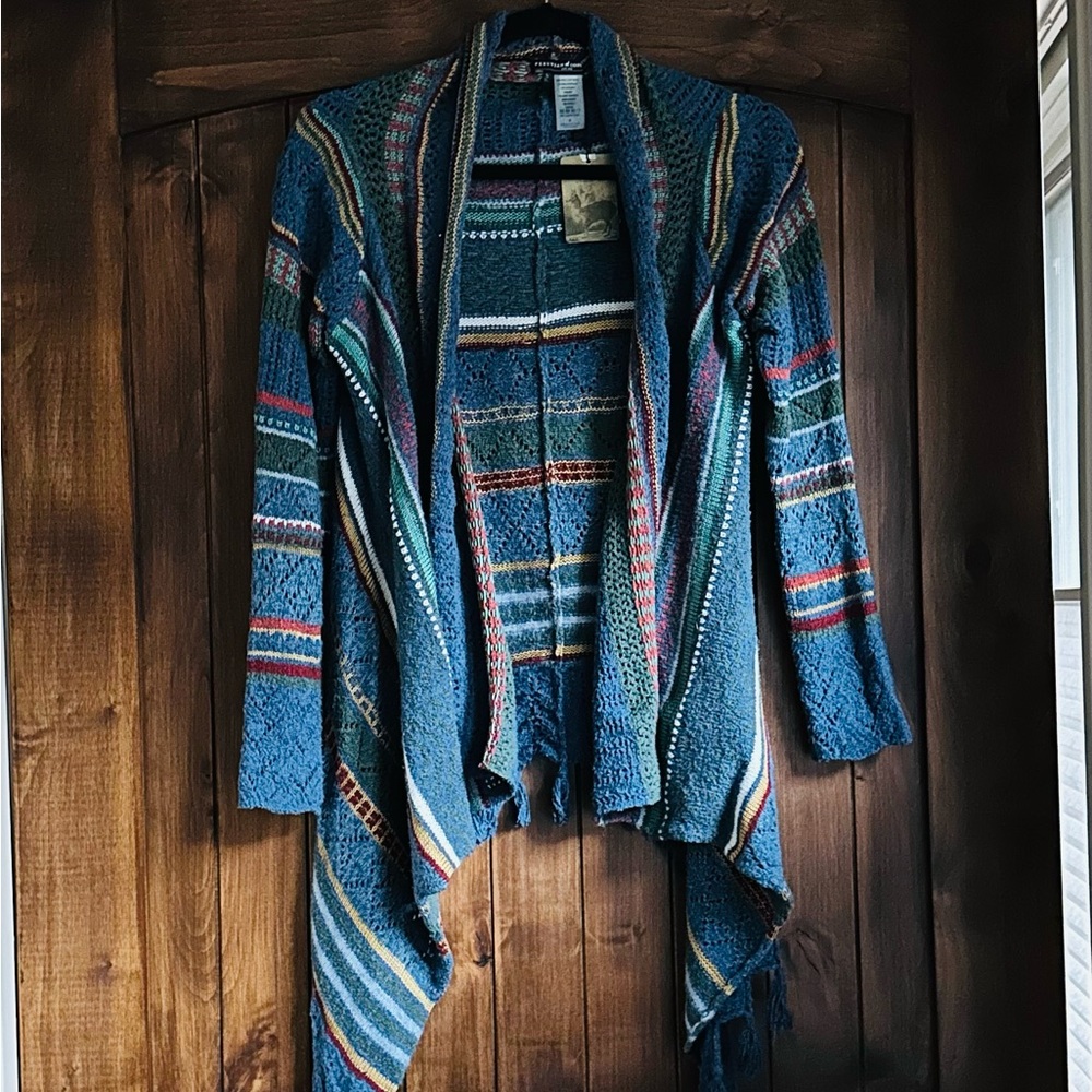 Peruvianan Connection Painted Desert Cardigan